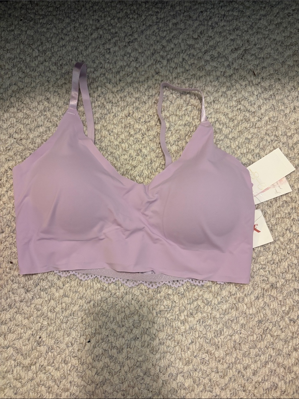 Seamless Lilac Wireless Bralette